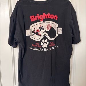 Brighton Ski Resort Avalanche Dog T-Shirt